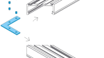 Angular connector 90° SET